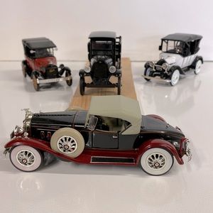 4 Collector Cars 1930 Packard, 1923 Chevy Truck, 1918 Chevy, 1915 Chevy